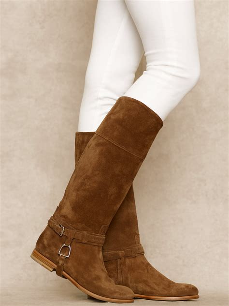 amazon ralph lauren boots|ralph lauren suede boots women's.